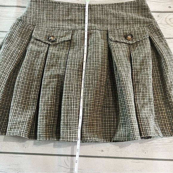 Bundle 2 Shein Plaid Pleated Mini Skirts Size M - Picture 5 of 16